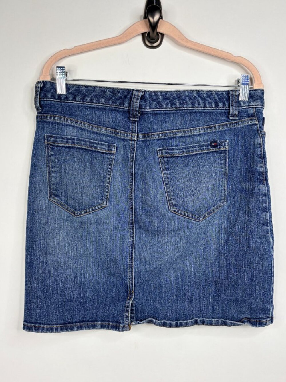 2/$30 Tommy Hilfiger Five-Pocket Mini Jean Skirt 10 #A4492 - Picture 4 of 8